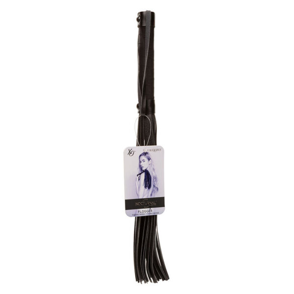 Calexotics - Nocturnal Azotador Cuero Negro - Imagen 8