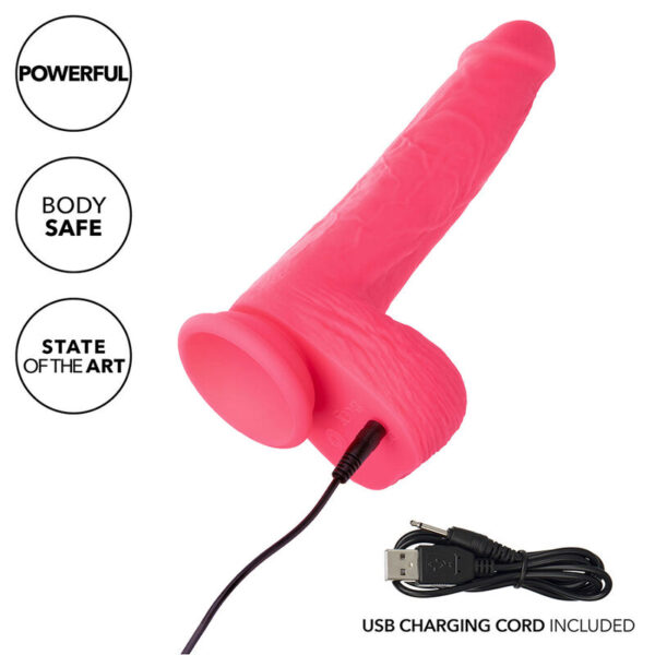 Calexotics - Studs Vibrador Realístico 10 Vibraciones Y Rosa - Imagen 7