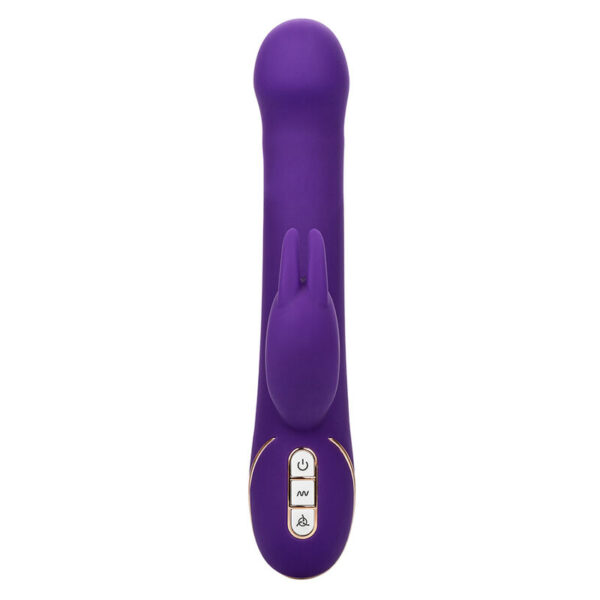 Calexotics - Jack Vibrador Rabbit Y Estimulador 7 Niveles De Vibración Y Succión Azul - Imagen 3