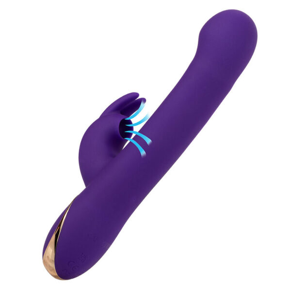 Calexotics - Jack Vibrador Rabbit Y Estimulador 7 Niveles De Vibración Y Succión Azul - Imagen 5