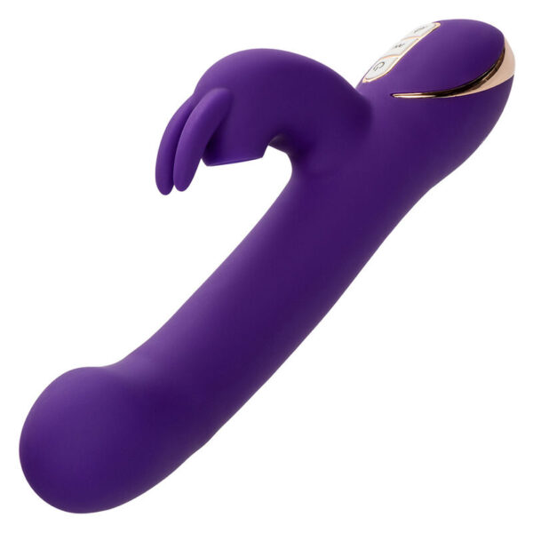 Calexotics - Jack Vibrador Rabbit Y Estimulador 7 Niveles De Vibración Y Succión Azul - Imagen 6