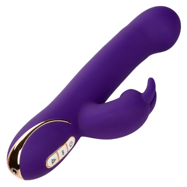 Calexotics - Jack Vibrador Rabbit Y Estimulador 7 Niveles De Vibración Y Succión Azul - Imagen 4