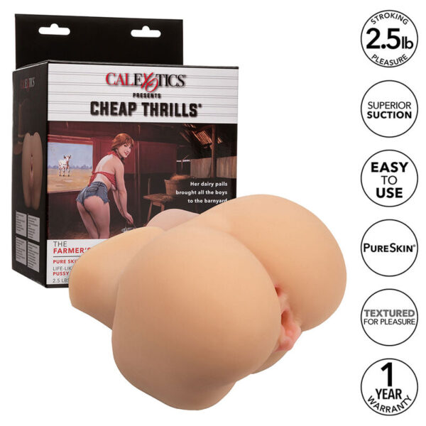 Calexotics - The Farmers Daughter Doble Masturbador Realístico Natural
