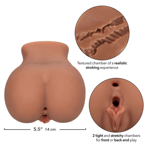 Calexotics - The Roller Babe Doble Masturbador Realístico Natural - Imagen 8