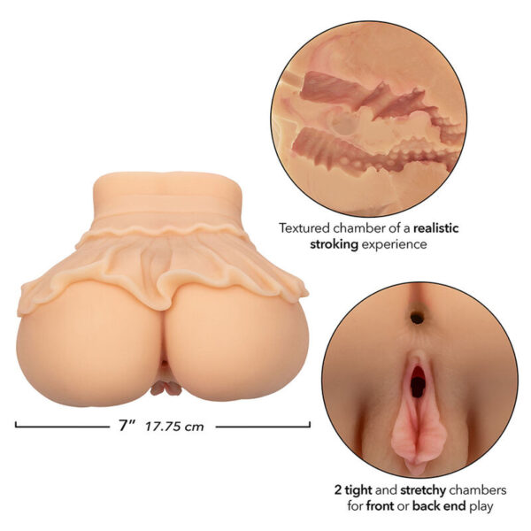 Calexotics - The Peep Show Girl Doble Masturbador Realístico Natural - Imagen 8