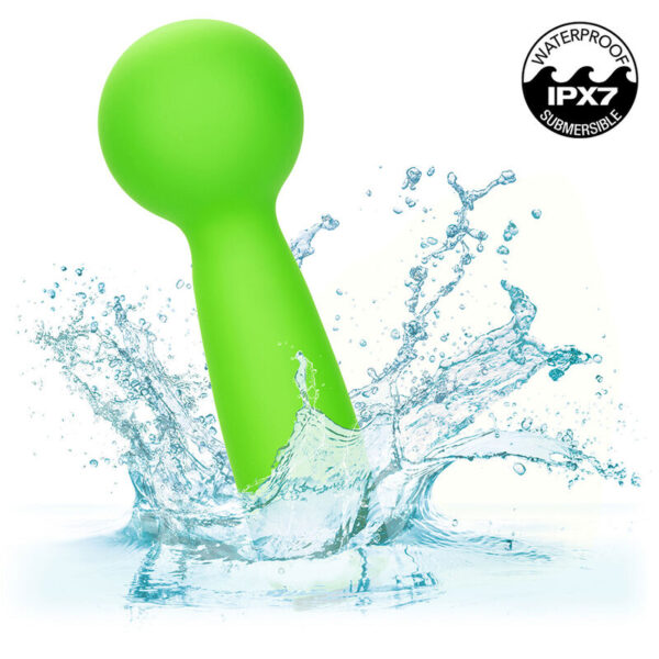 Calexotics - Neon Vibes The Bubbly Vibe Mini Masajeador 10 Vibraciones Verde - Imagen 9