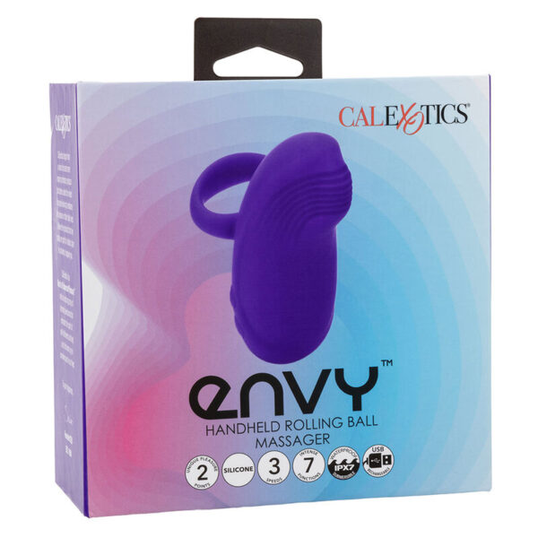 Calexotics - Envy Masajeador De Bola Rodante 7 Vibraciones Morado - Imagen 10