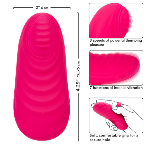 Calexotics - Envy Masajeador De Bola Rodante 7 Vibraciones Rosa - Imagen 9