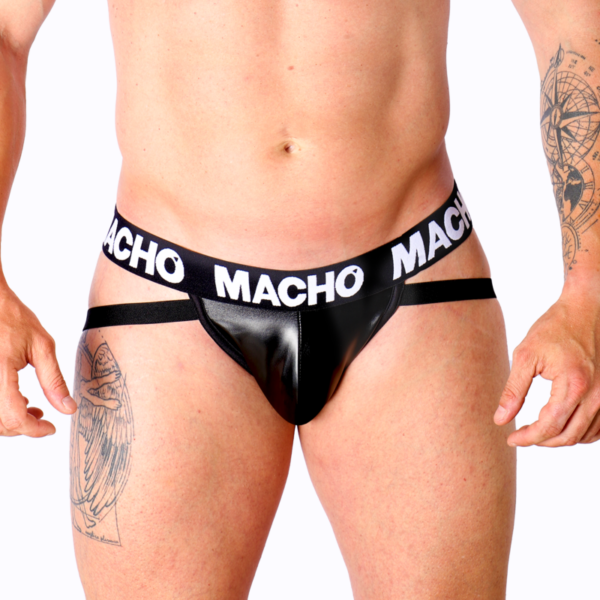 Macho - Mx25Nc Jock Cuero Negro S