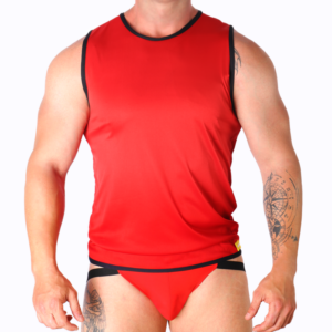 Macho - Camiseta Roja S/m