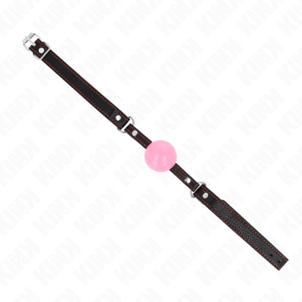 Kink - Mordaza De Bola 4 Cm De Oro Rosa 60 X 2 Cm - Imagen 3