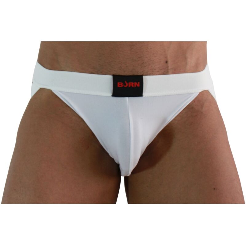 Burn - 007 Jock Lycra Blanco S 3 Burn - 007 Jock Lycra Blanco M