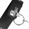Kink - Collar Con Correa 65 Cm Con Tachuelas Plateadas Modelo 2 Ajustable 36-43 Cm X 5 Cm - Imagen 6