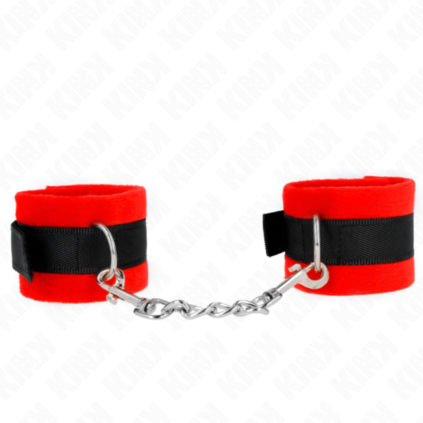 Kink - Muñequeras Para Principiantes Negro-Rojo 30 X 7 Cm