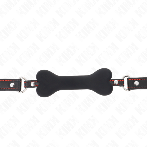Kink - Mordaza De Hueso 12 Cm Negro 63 X 2 Cm - Imagen 3