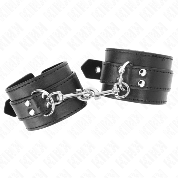 Kink - Muñequeras Con Tachuelas Negro 35 X 6 Cm - Imagen 2