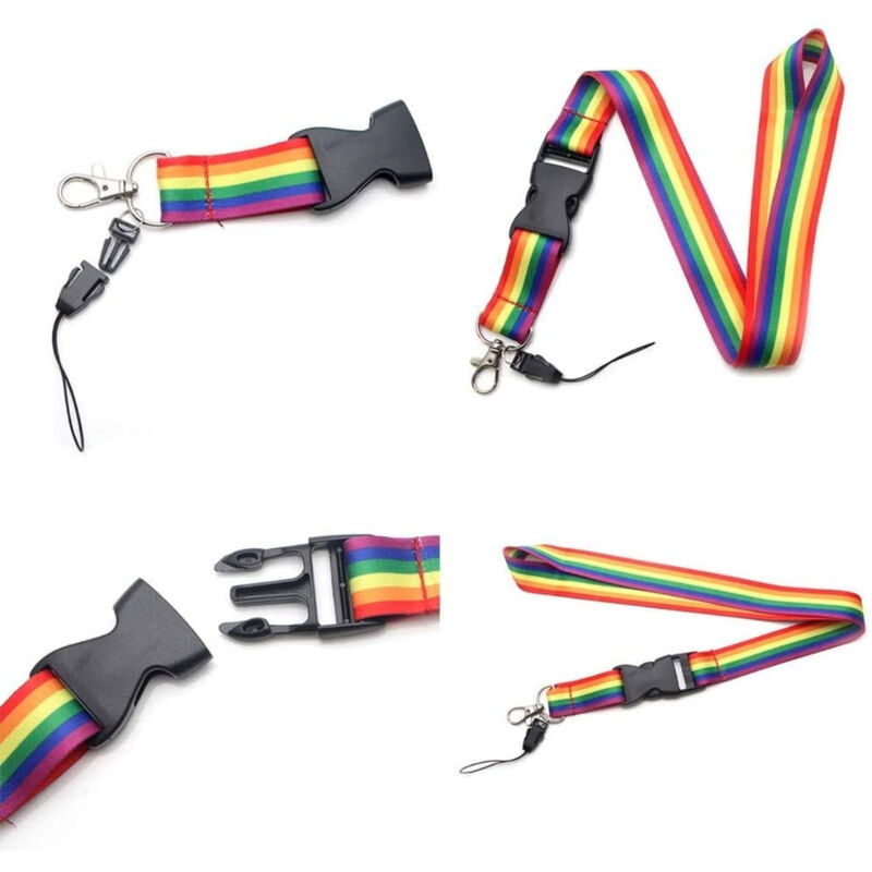 Pride - Lanyard Bandera Lgbt 2 Pride - Lanyard Bandera Lgbt - Imagen 2