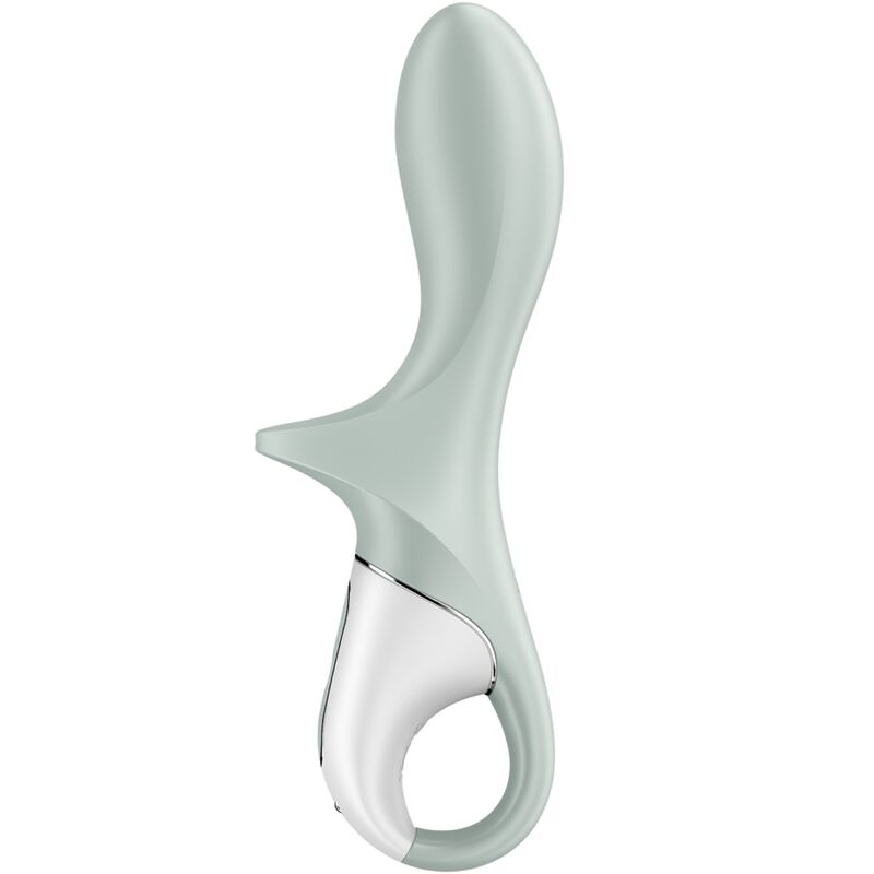 Satisfyer - Air Pump Booty 3 Vibrador Anal Inflable Verde Gris 3 Satisfyer - Air Pump Booty 3 Vibrador Anal Inflable Verde Gris - Imagen 3