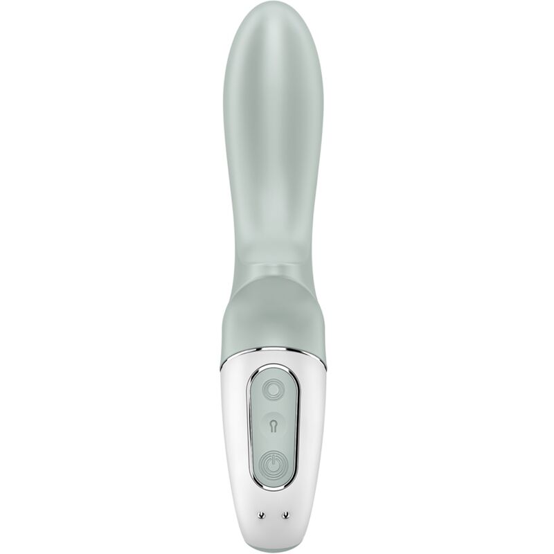 Satisfyer - Air Pump Booty 3 Vibrador Anal Inflable Verde Gris 5 Satisfyer - Air Pump Booty 3 Vibrador Anal Inflable Verde Gris - Imagen 5