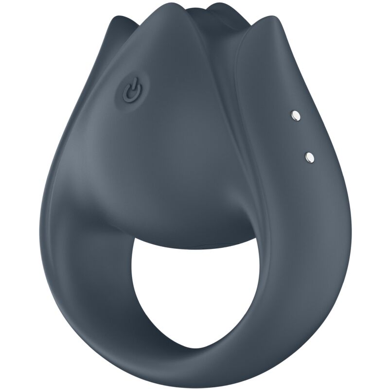 Satisfyer - Perfect Pair 2 Multivibrador 2 En 1 Anillo Para Pene &Amp; Estimulador De Dedo Gris 2 Satisfyer - Perfect Pair 2 Multivibrador 2 En 1 Anillo Para Pene &Amp; Estimulador De Dedo Gris - Imagen 2