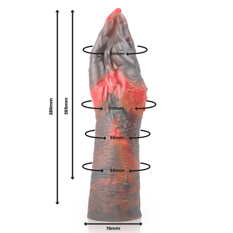 Epic - Lilith Dildo Demonio Maligno L 2 Epic - Lilith Dildo Demonio Maligno L - Imagen 2