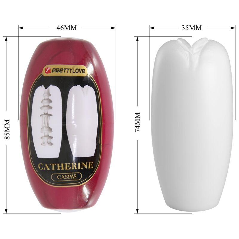 Pretty Love - Catherine Masturbador Masculino Blanco 5 Pretty Love - Catherine Masturbador Masculino Blanco - Imagen 5