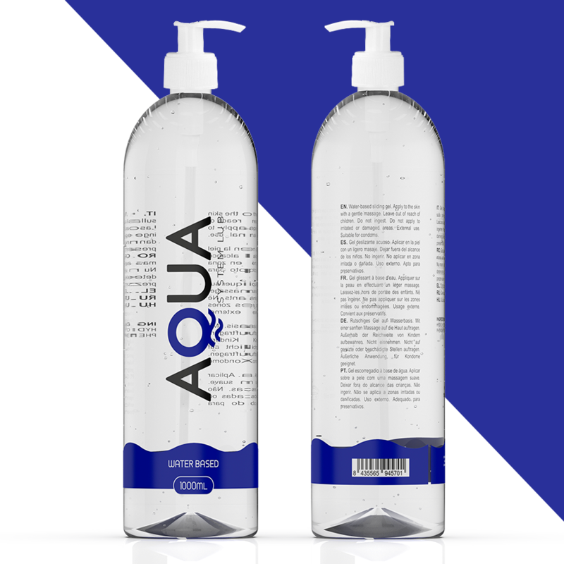Aqua Quality - Lubricante Base De Agua 1000 Ml 6 Aqua Quality - Lubricante Base De Agua 1000 Ml - Imagen 6