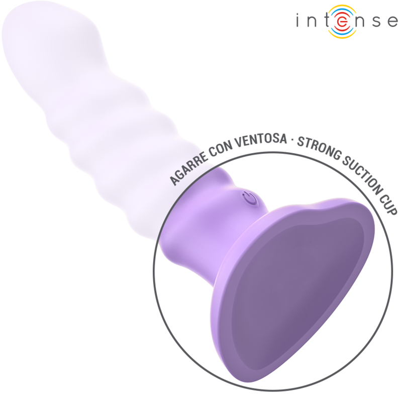 Intense - Brenda Vibrador Talla M Diseño En Espiral 10 Vibraciones Morado Control Remoto 4 Intense - Brenda Vibrador Talla M Diseño En Espiral 10 Vibraciones Morado Control Remoto - Imagen 4
