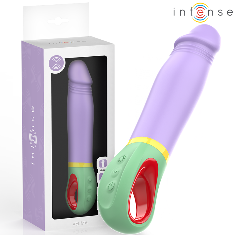 Intense - Velma Vibrador Clásico Morado 1 Intense - Velma Vibrador Clásico Morado
