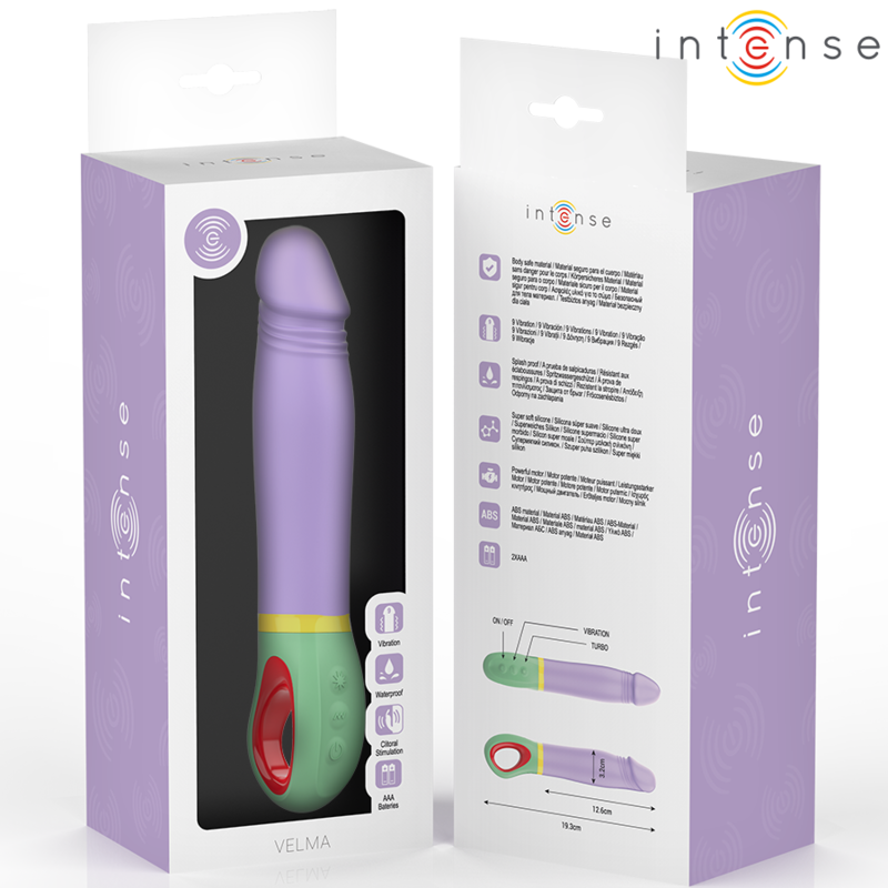 Intense - Velma Vibrador Clásico Morado 6 Intense - Velma Vibrador Clásico Morado - Imagen 6