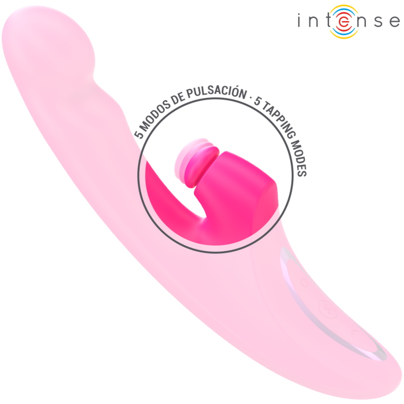 Intense - Emi Vibrador 13,5 Cm Multifunción 3 En 1 10 Vibraciones Rosa 5 Intense - Emi Vibrador 13,5 Cm Multifunción 3 En 1 10 Vibraciones Rosa - Imagen 5