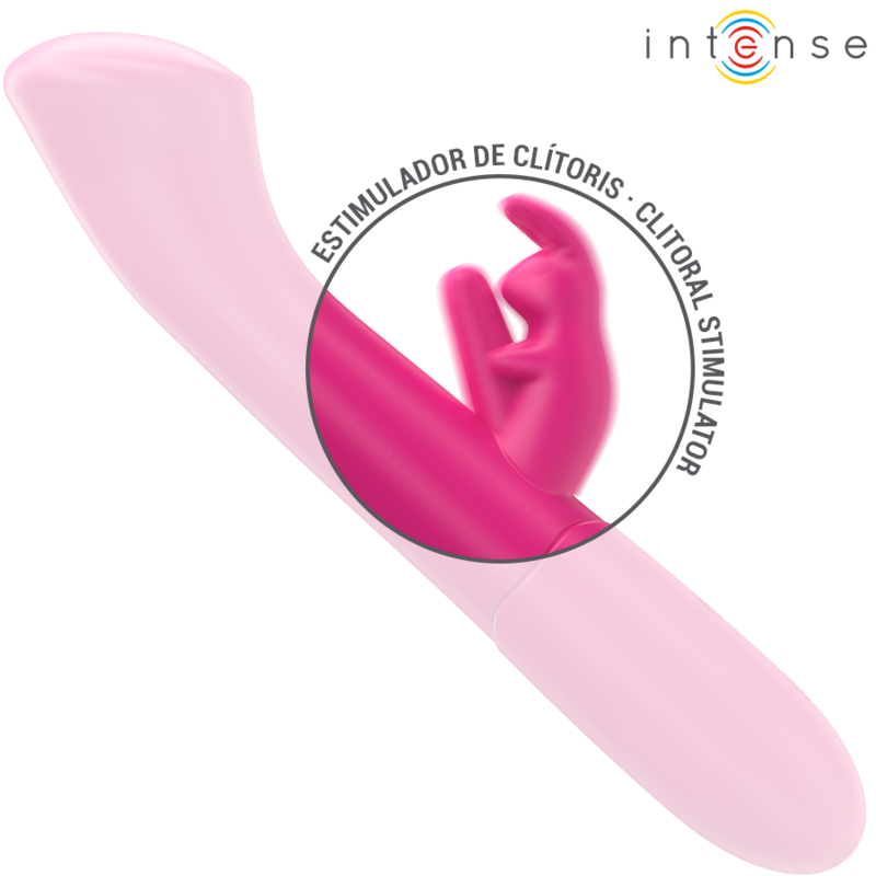 Intense - Julieta Vibrador Rabbit 18,6 Cm 10 Vibraciones Rosa 5 Intense - Julieta Vibrador Rabbit 18,6 Cm 10 Vibraciones Rosa - Imagen 5