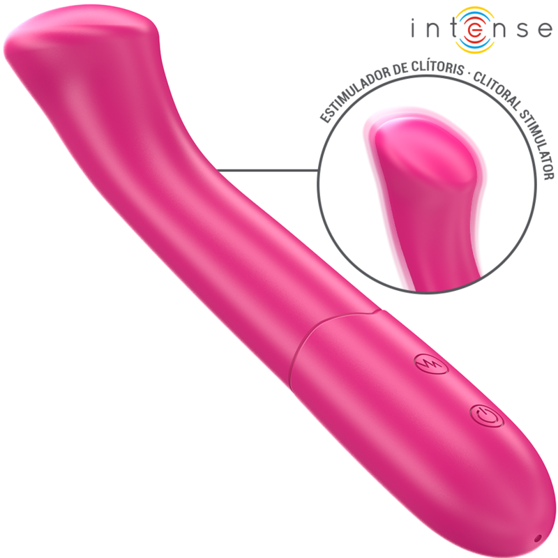 Intense - Paty Vibrador 19 Cm Flexible 10 Vibraciones Modelo 2 Rosa 1 Intense - Paty Vibrador 19 Cm Flexible 10 Vibraciones Modelo 2 Rosa