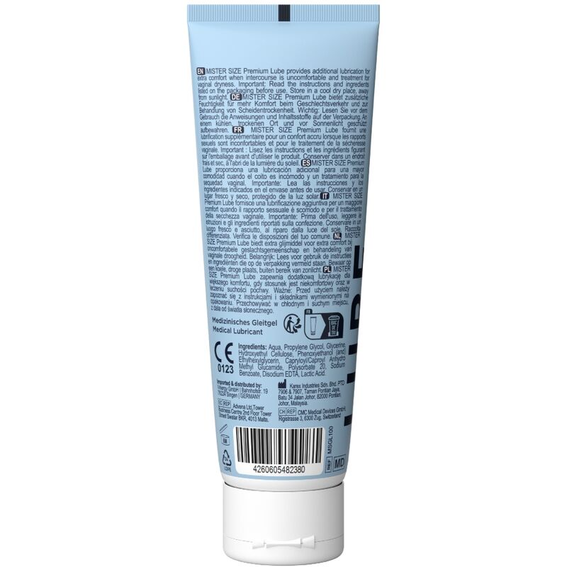 Mister Size - Lubricante Premium 100 Ml 2 Mister Size - Lubricante Premium 100 Ml - Imagen 2
