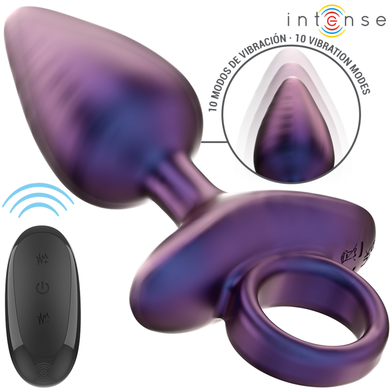 Intense - Michael Plug Anal Vibrador Modelo 2 Control Remoto 1 Intense - Michael Plug Anal Vibrador Modelo 2 Control Remoto