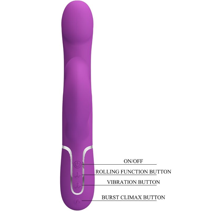 Pretty Love - Vibrador &Amp; Estimulador Multifunción 4 En 1 Morado 4 Pretty Love - Vibrador &Amp; Estimulador Multifunción 4 En 1 Morado - Imagen 4