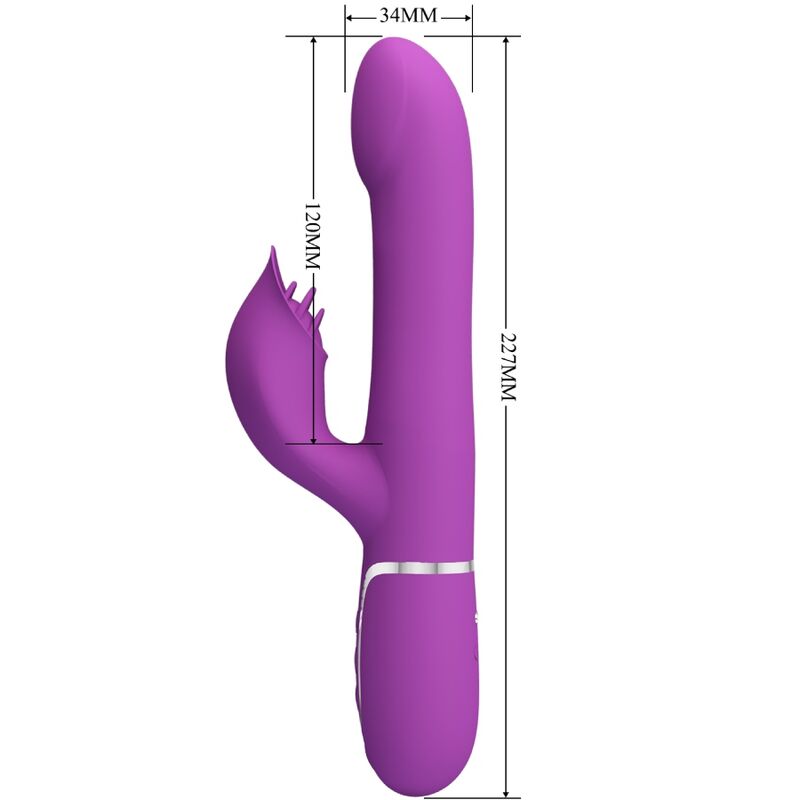 Pretty Love - Vibrador &Amp; Estimulador Multifunción 4 En 1 Morado 5 Pretty Love - Vibrador &Amp; Estimulador Multifunción 4 En 1 Morado - Imagen 5