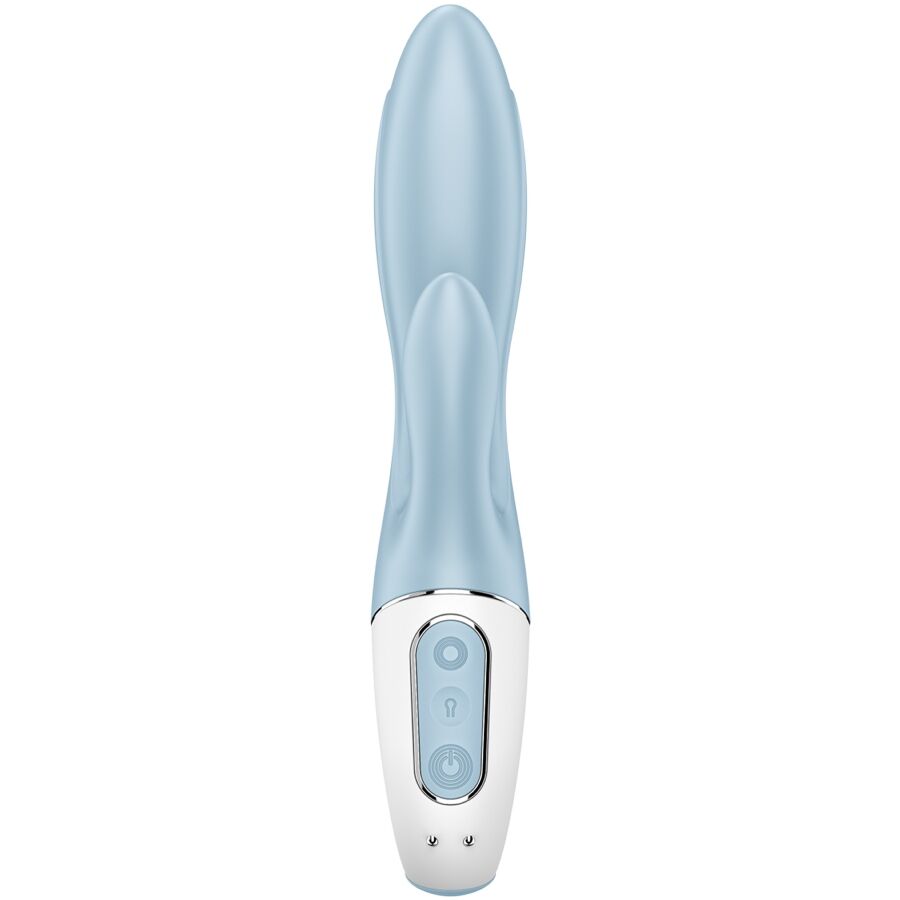 Satisfyer - Air Pump Bunny 1 Vibrador Inflable Rabbit Azul 2 Satisfyer - Air Pump Bunny 1 Vibrador Inflable Rabbit Azul - Imagen 2