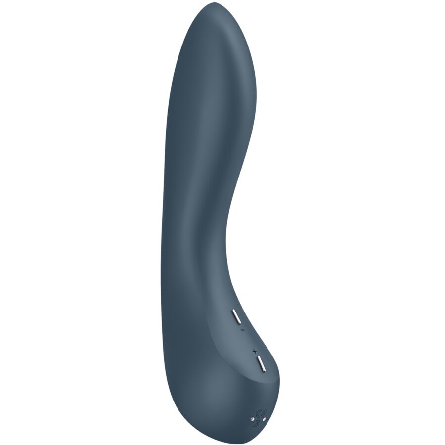 Satisfyer - G-Spot Wave 4 Vibrador 12 Programas De Vibración Gris Oscuro 1 Satisfyer - G-Spot Wave 4 Vibrador 12 Programas De Vibración Gris Oscuro