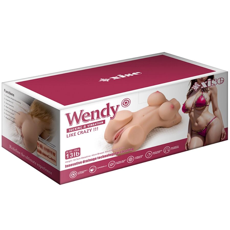 Xise - Wendy Sucking Torso Femenino Con Vibración Y Control Remoto 6 Kg 10 Xise - Wendy Sucking Torso Femenino Con Vibración Y Control Remoto 6 Kg - Imagen 10