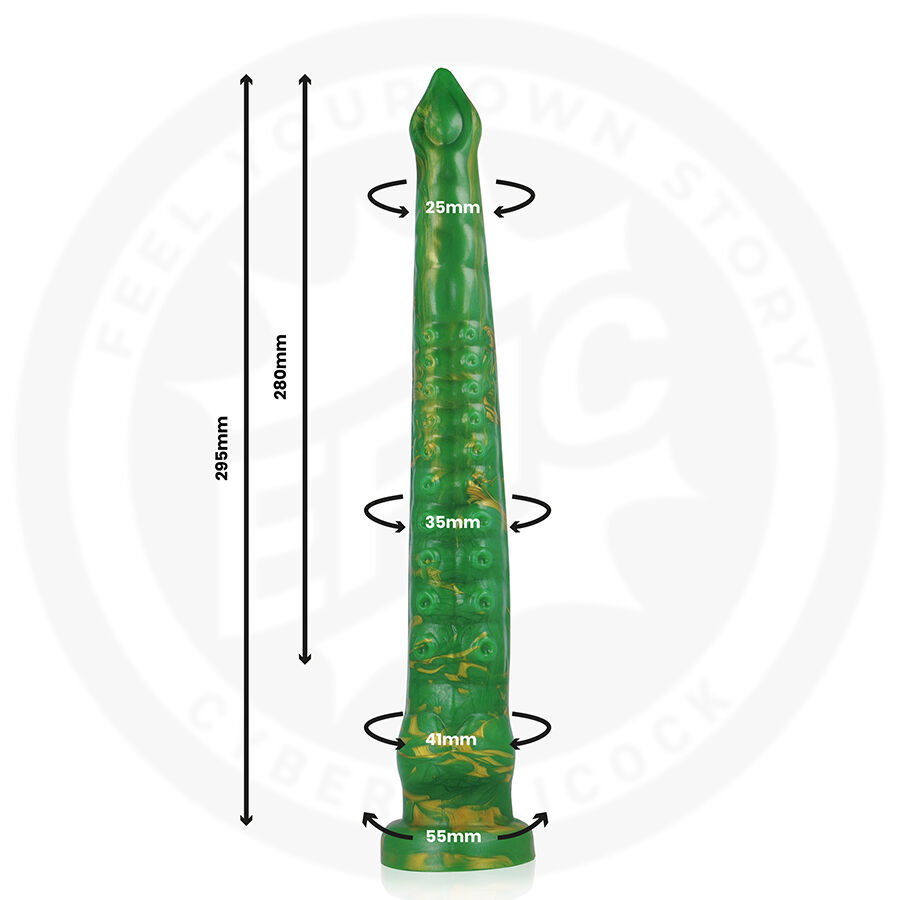 Epic - Hylos Dildo Destello Verde 3 Epic - Hylos Dildo Destello Verde - Imagen 3