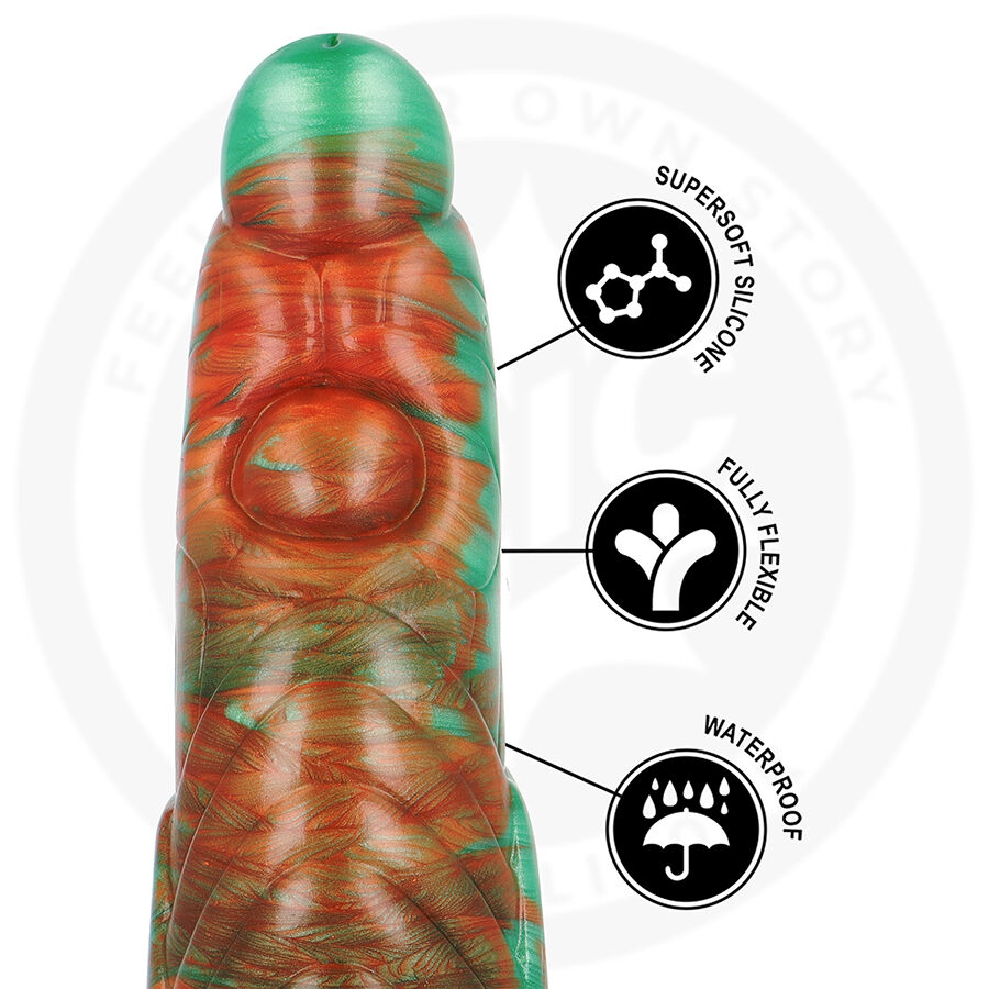 Epic - Tiryon Dildo Destello Verde 6 Epic - Tiryon Dildo Destello Verde - Imagen 6