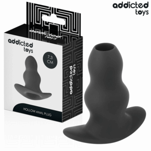 Addicted Toys - Plug Anal Hueco Silicona Talla S 7