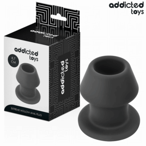 Addicted Toys - Plug Anal Hueco Extrem Silicona Talla M 8