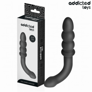 Addicted Toys - Masajeador Anal Doble Silicona 16
