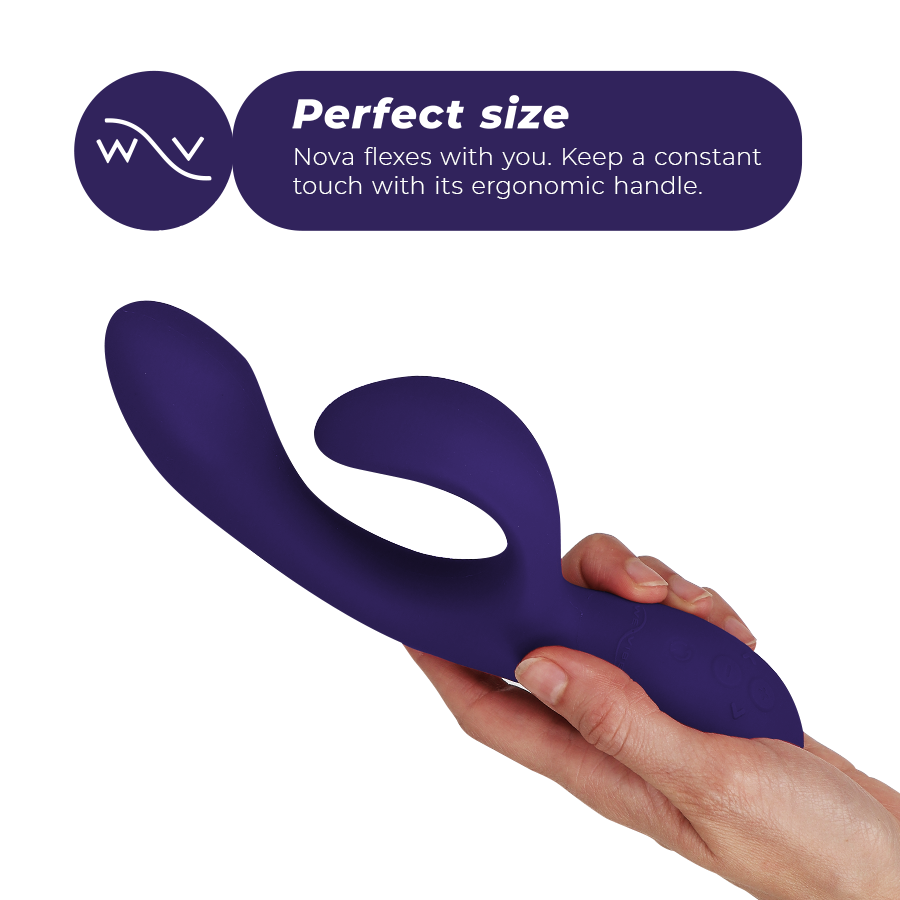 We-Vibe - Nova 3 Vibrador Rabbit Azul Medianoche 5 We-Vibe - Nova 3 Vibrador Rabbit Azul Medianoche - Imagen 5
