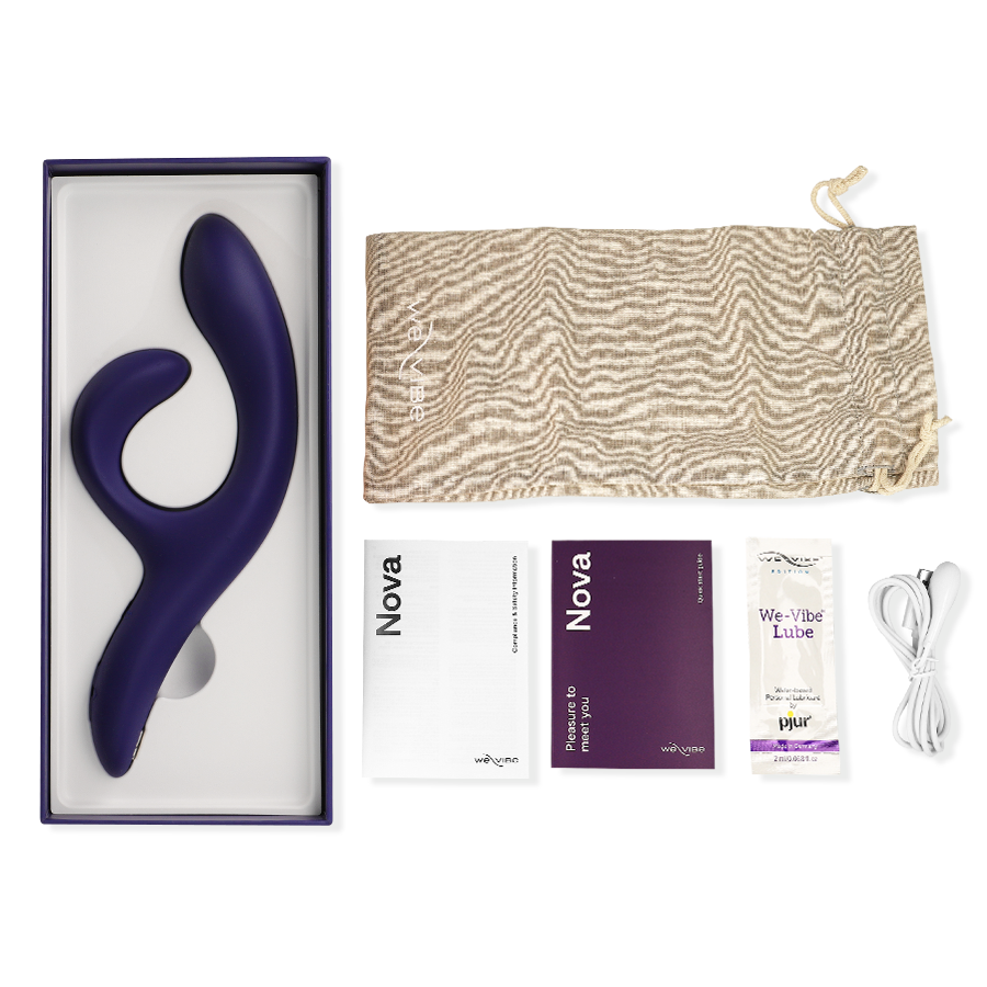 We-Vibe - Nova 3 Vibrador Rabbit Azul Medianoche 6 We-Vibe - Nova 3 Vibrador Rabbit Azul Medianoche - Imagen 6