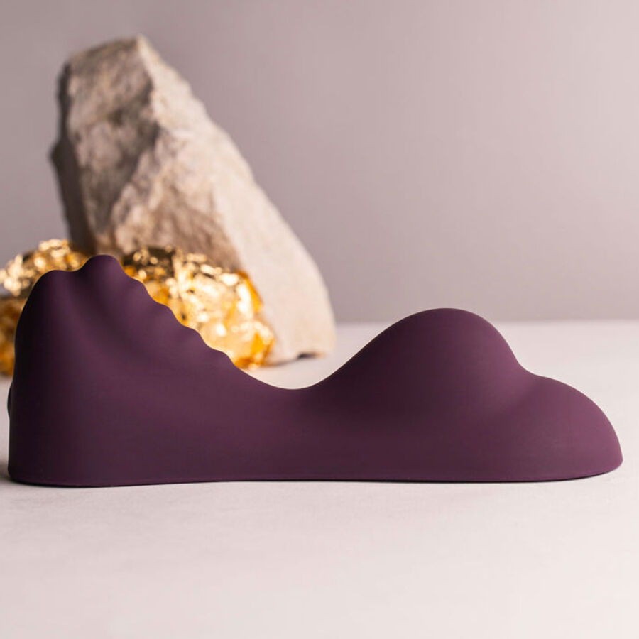 Rocks- Off - Ruby Glow Vibrador Sit-On Morado 4 Rocks- Off - Ruby Glow Vibrador Sit-On Morado - Imagen 4