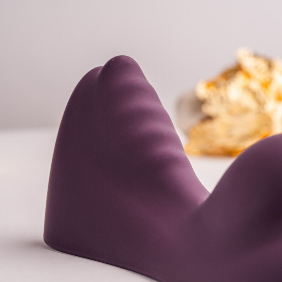 Rocks- Off - Ruby Glow Vibrador Sit-On Morado 2 Rocks- Off - Ruby Glow Vibrador Sit-On Morado - Imagen 2