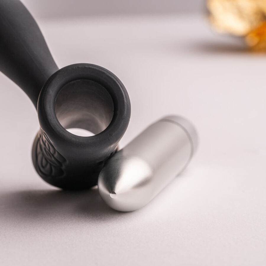 Rocks- Off - Petite Sensations Teazer Plug Anal Vibrador Negro 5 Rocks- Off - Petite Sensations Teazer Plug Anal Vibrador Negro - Imagen 5